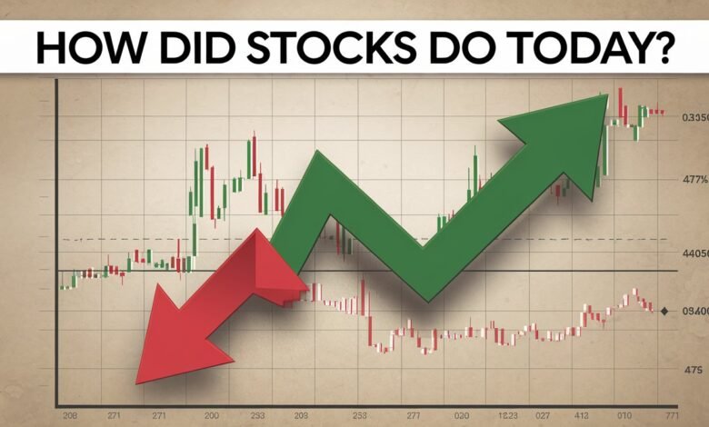 How Did Stocks Do Today