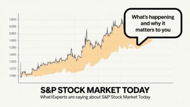 S&P Stock Market Today