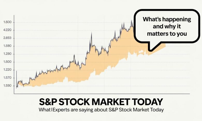 S&P Stock Market Today