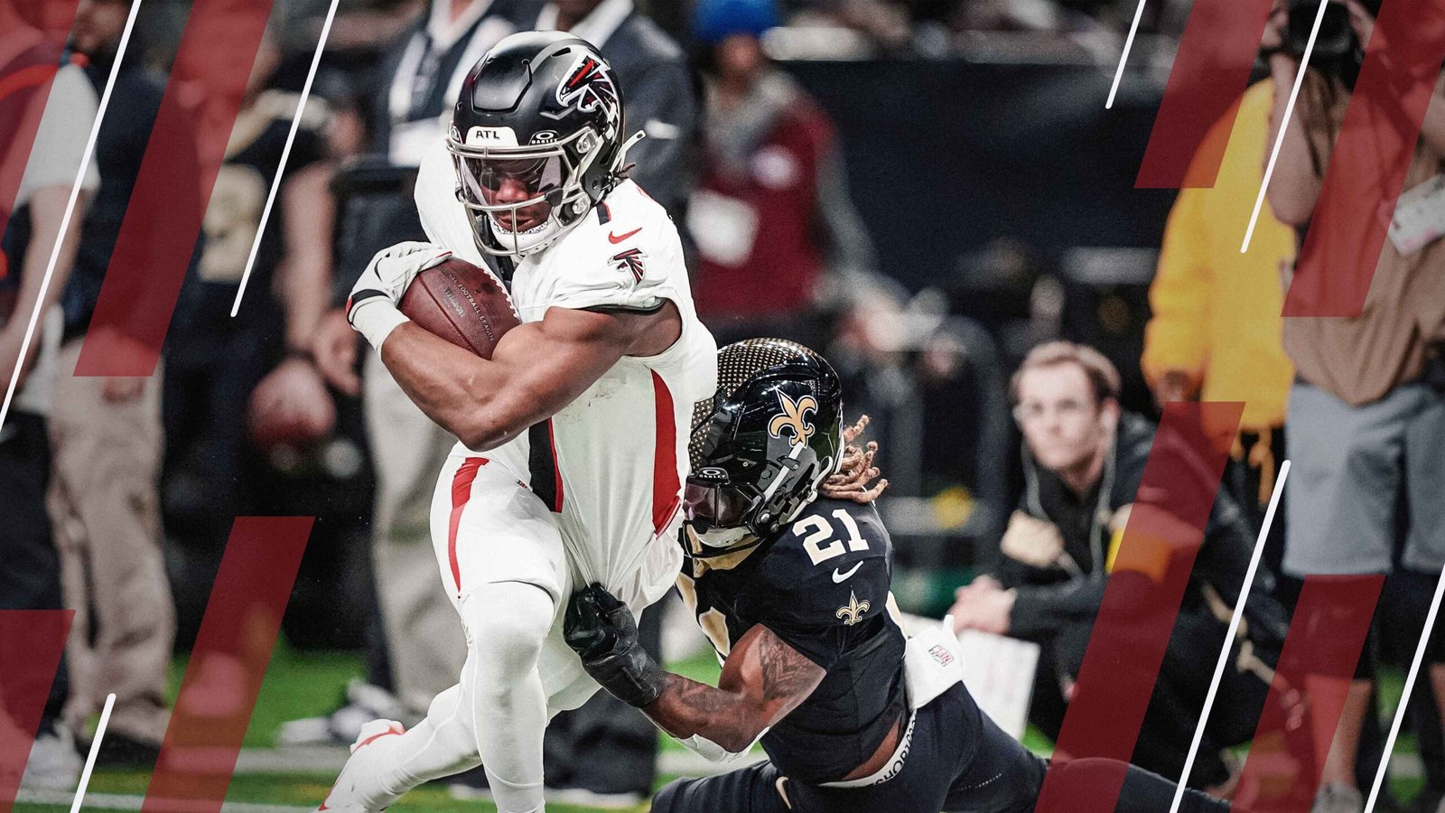 Atlanta Falcons vs New Orleans Saints Match Player Stats