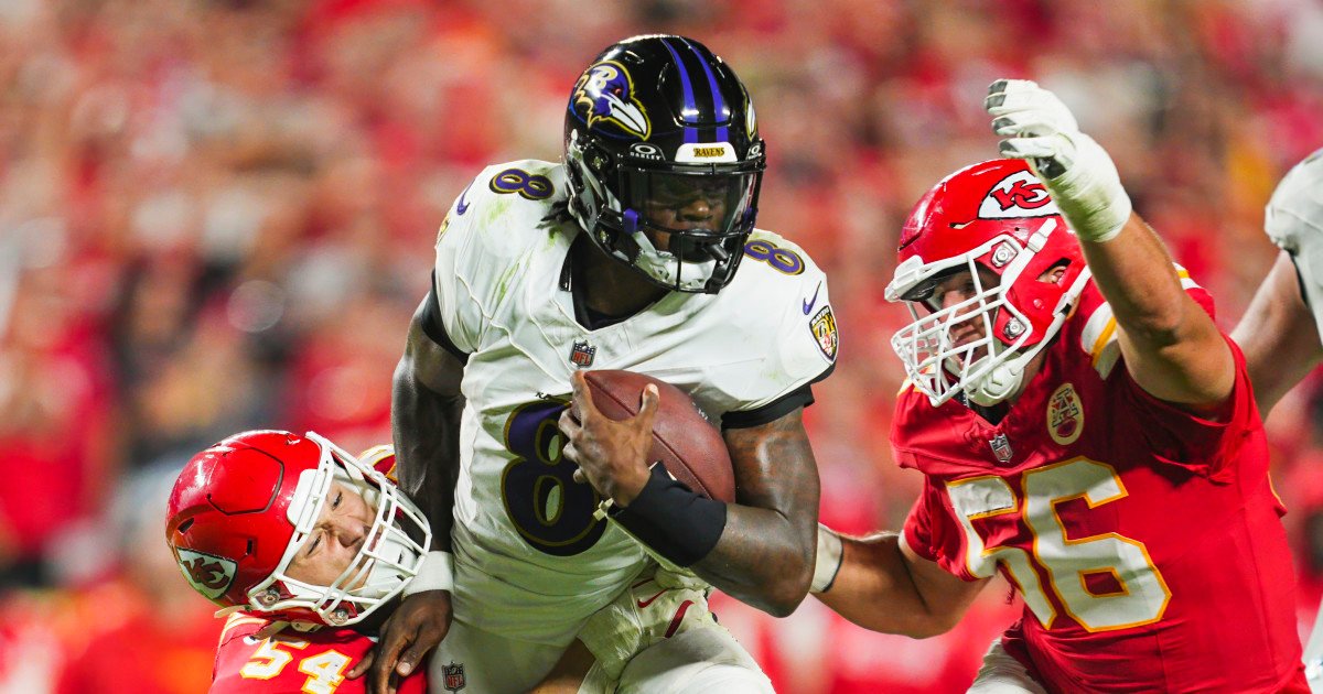 Baltimore Ravens vs Kansas City Chiefs Match Player Stats